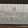 Vintage 12” Rabone England No: 1902 Cast Steel Adjustable Set Square - Refurbished
