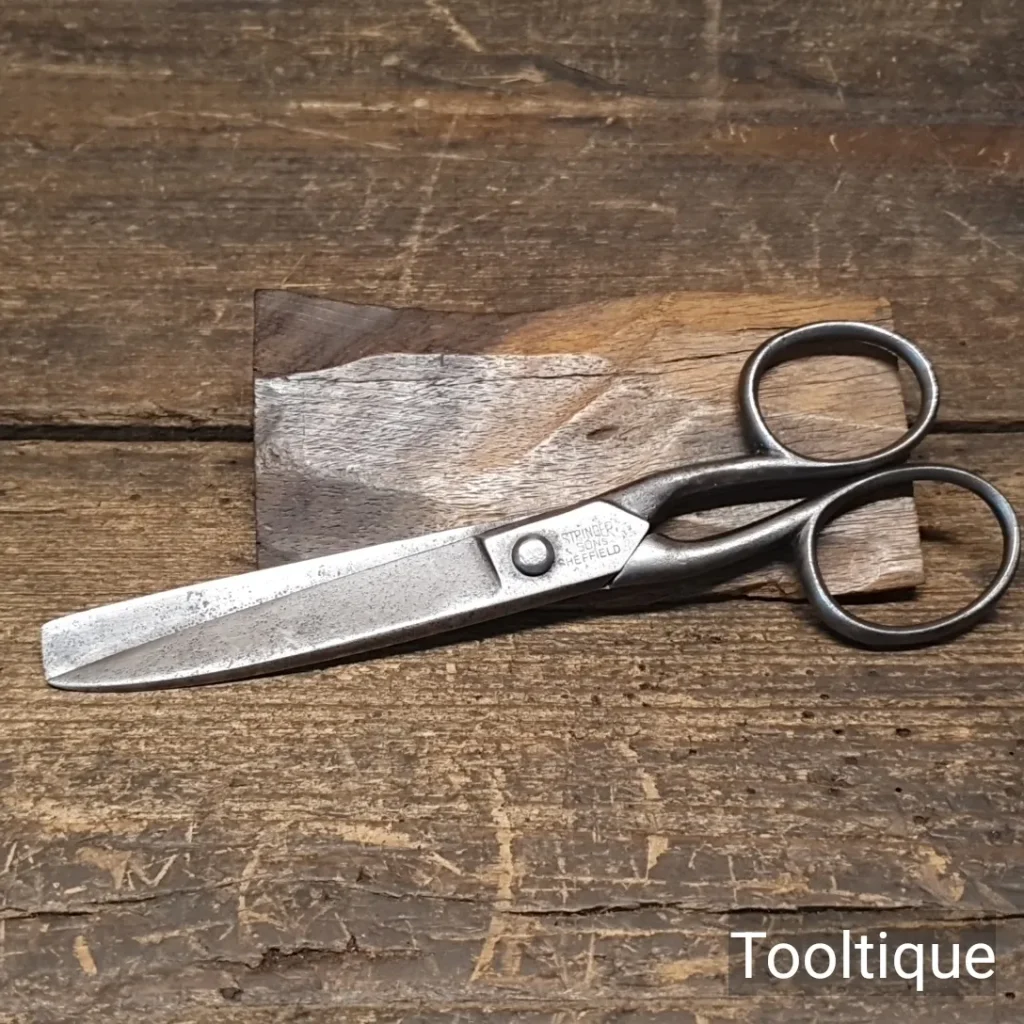 Vintage 6” Stringer & Sons English Small Tailoring Scissors - Refurbished