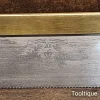 Crisp Vintage 10” Spear & Jackson Superior Brass Back Tenon Saw - Sharpened