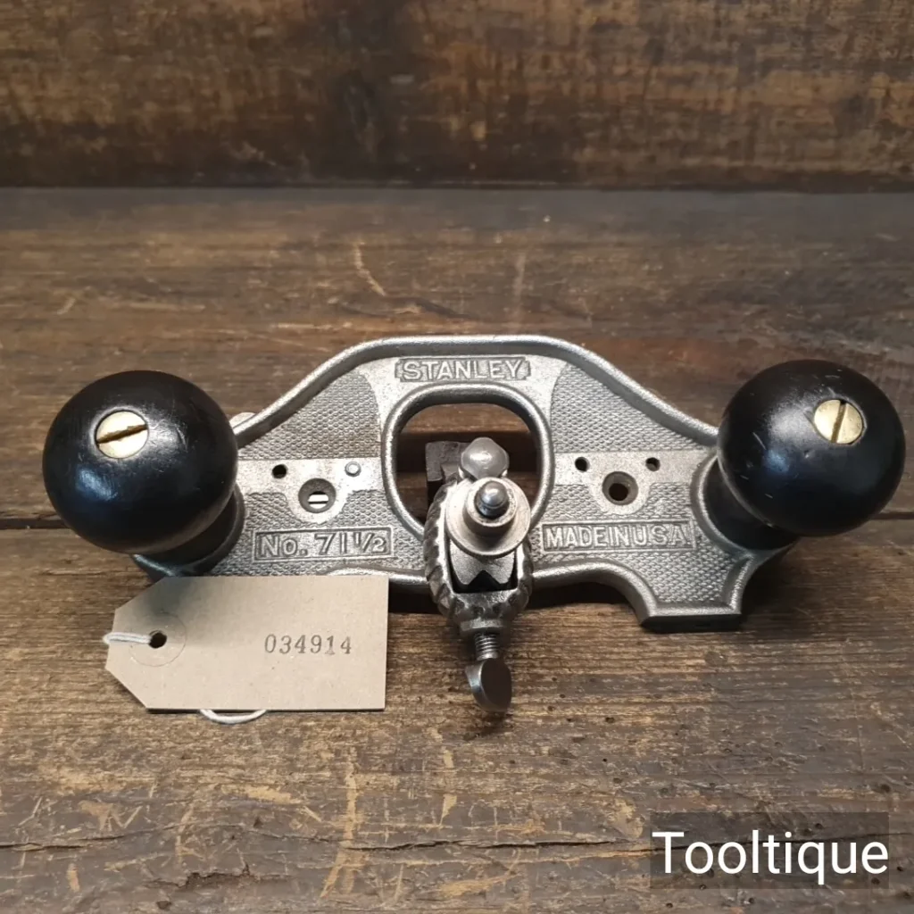 Vintage Stanley USA No: 071 Closed Throat Router Plane - Ready To Use