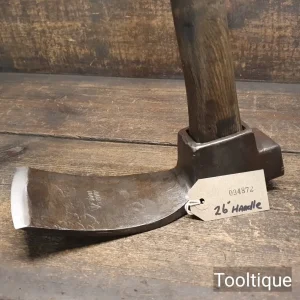 Vintage Brades WW2 1944 Shipwrights Small Adze 3” Cutting Edge - Refurbished