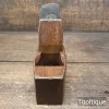 Vintage Beechwood Toothing Plane with I. Sorby Iron - Refurbished