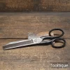 Vintage 10” Cobblers Leatherworking Scissors - Refurbished & Sharpened