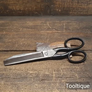 Vintage 10” Cobblers Leatherworking Scissors - Refurbished & Sharpened