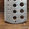 Vintage Moore & Wright No: 1059 Imperial Wire Gauge - Good Condition