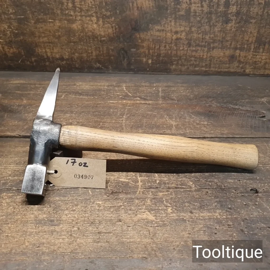 Vintage 15oz Stone Mason’s Quality Square Head Pick Hammer - Refurbished