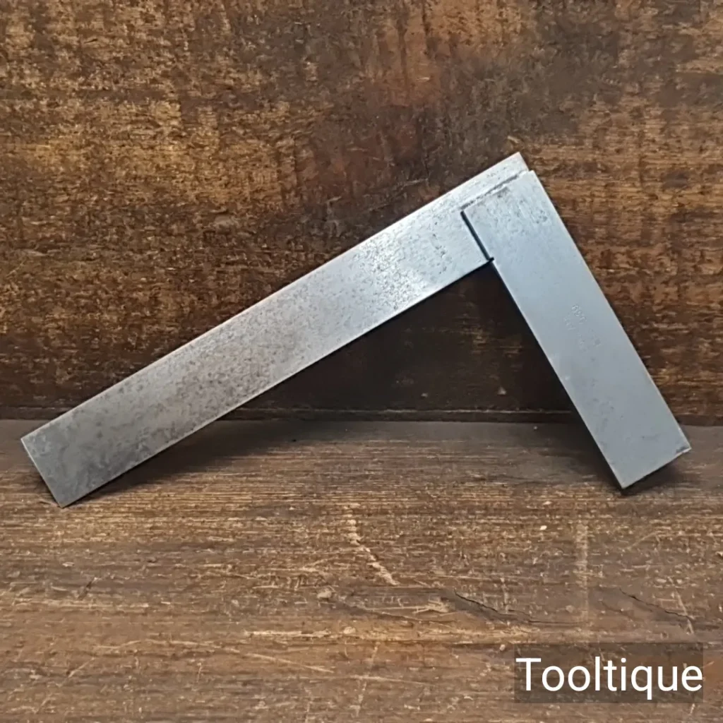 Vintage 6” English BSS 939 Engineers Precision Square - Refurbished