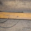 3 No: Vintage Cast Steel Craft Needles in Good Condition