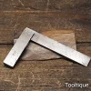Vintage 4.25” Moore & Wright Engineers Precision Square - Refurbished