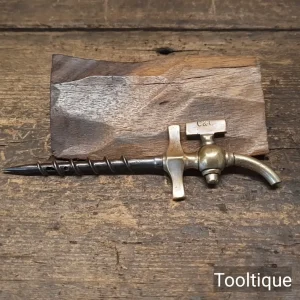 Antique C&C Corkscrew Champagne Cork Tap - Refurbished Ready For Use