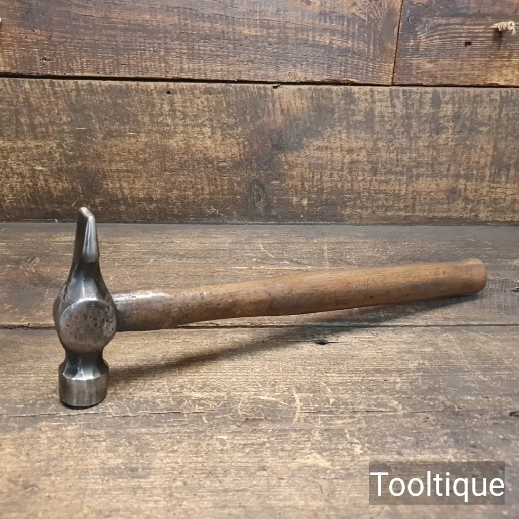Vintage 18oz Brades Joiners Cross Pein Hammer - Refurbished Ready To Use