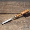 Vintage ½” Marples & Sons Incannel Gouge Chisel - Sharpened Ready To Use