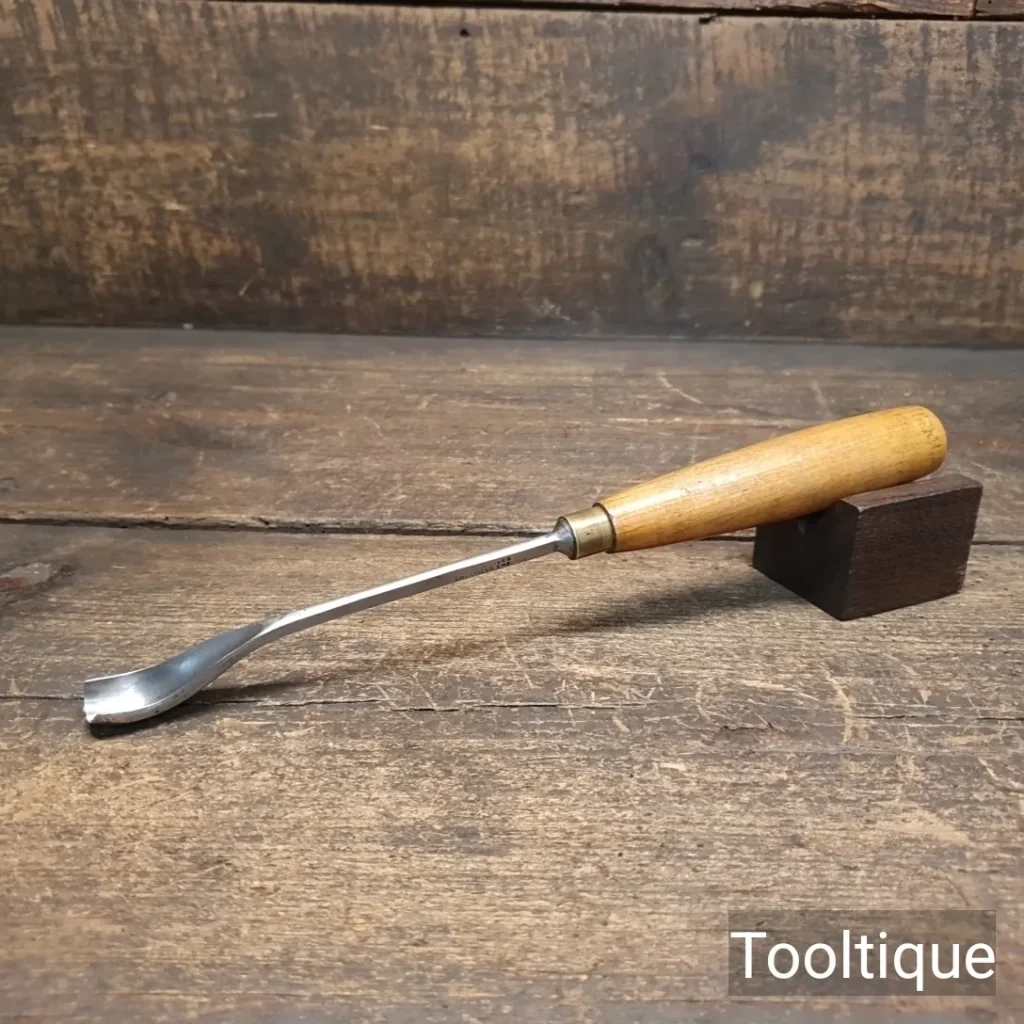 Vintage ½” Ashley Iles Woodcarving Spoon Gouge Chisel - Sharpened Ready To Use