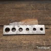 Vintage Imperial Dowelling Steel Plate in Good Condition