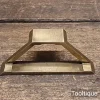 Vintage Carpenters Brass Mitre Template - Good Condition
