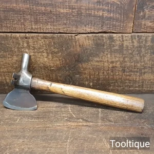 Vintage Grocers Box Axe & Claw Hammer Ashwood Handle - Ready To Use