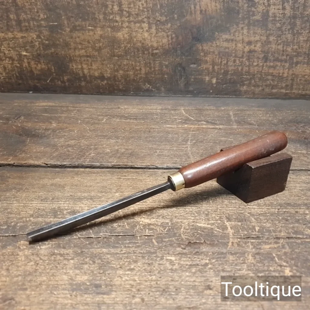 Vintage ¼” J.B Addis No: 41 Woodcarving V Parting Chisel - Sharpened Ready To Use
