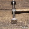 Vintage Panel Beaters Round & Square Faced Hammer - Refurbished Ready To Use