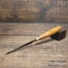Vintage 1/8” Frost of Norwich Carpenters Firmer Chisel - Refurbished