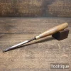 Vintage 3/8” J.B Addis Woodcarving Gouge Chisel - Sharpened Ready To Use