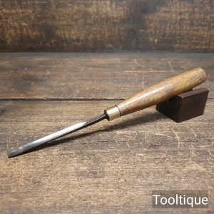 Vintage 3/8” J.B Addis Woodcarving Gouge Chisel - Sharpened Ready To Use