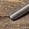 Vintage Hearnshaw Woodcarving Chisel Mahogany Handle - Sharpened