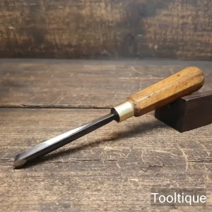 Vintage 5/16” W. Marples & Sons No: 39 Woodcarving V Parting Chisel - Sharpened