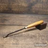 Vintage ¼” W. Marples & Sons Woodcarving Skew Spoon Bit Chisel - Sharpened