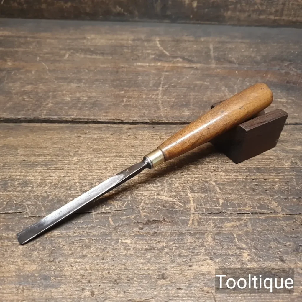 Vintage 3/8” W. Marples & Sons No: 4 Woodcarving Gouge Chisel - Sharpened
