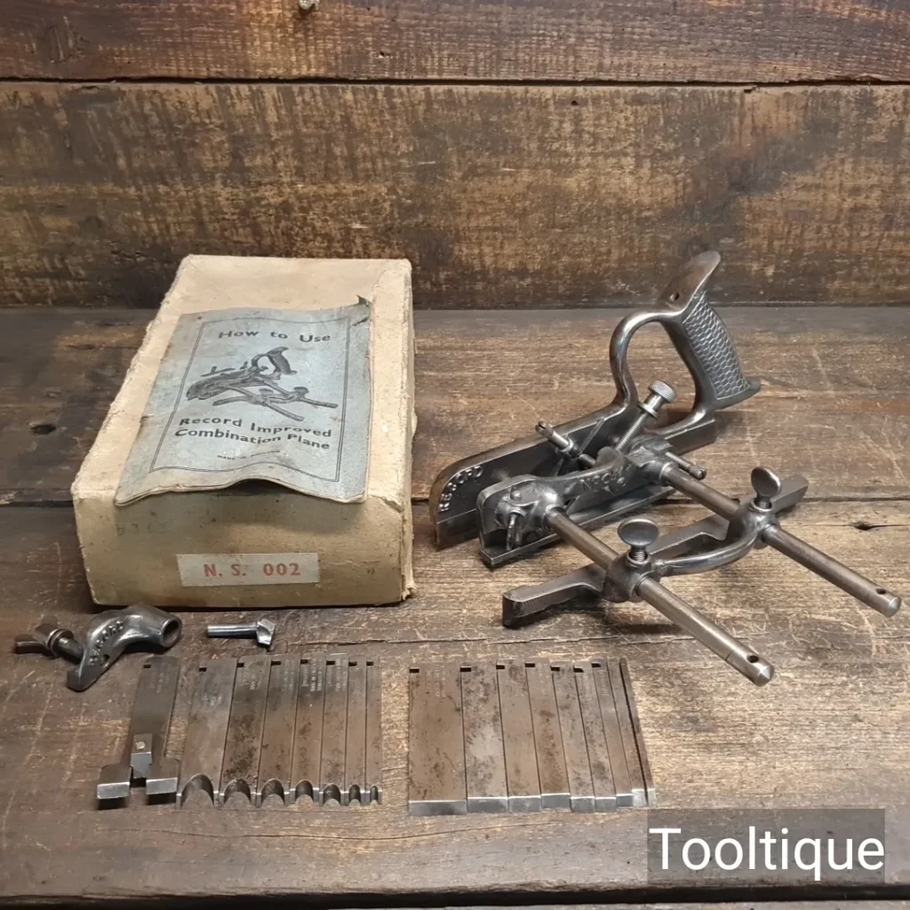 Vintage Boxed Record No: 050 Plough & Beading Plane - Fully Refurbished