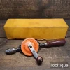 Vintage Boxed Stanley No: 805 Single Pinion Egg Beater Hand Drill - Refurbished